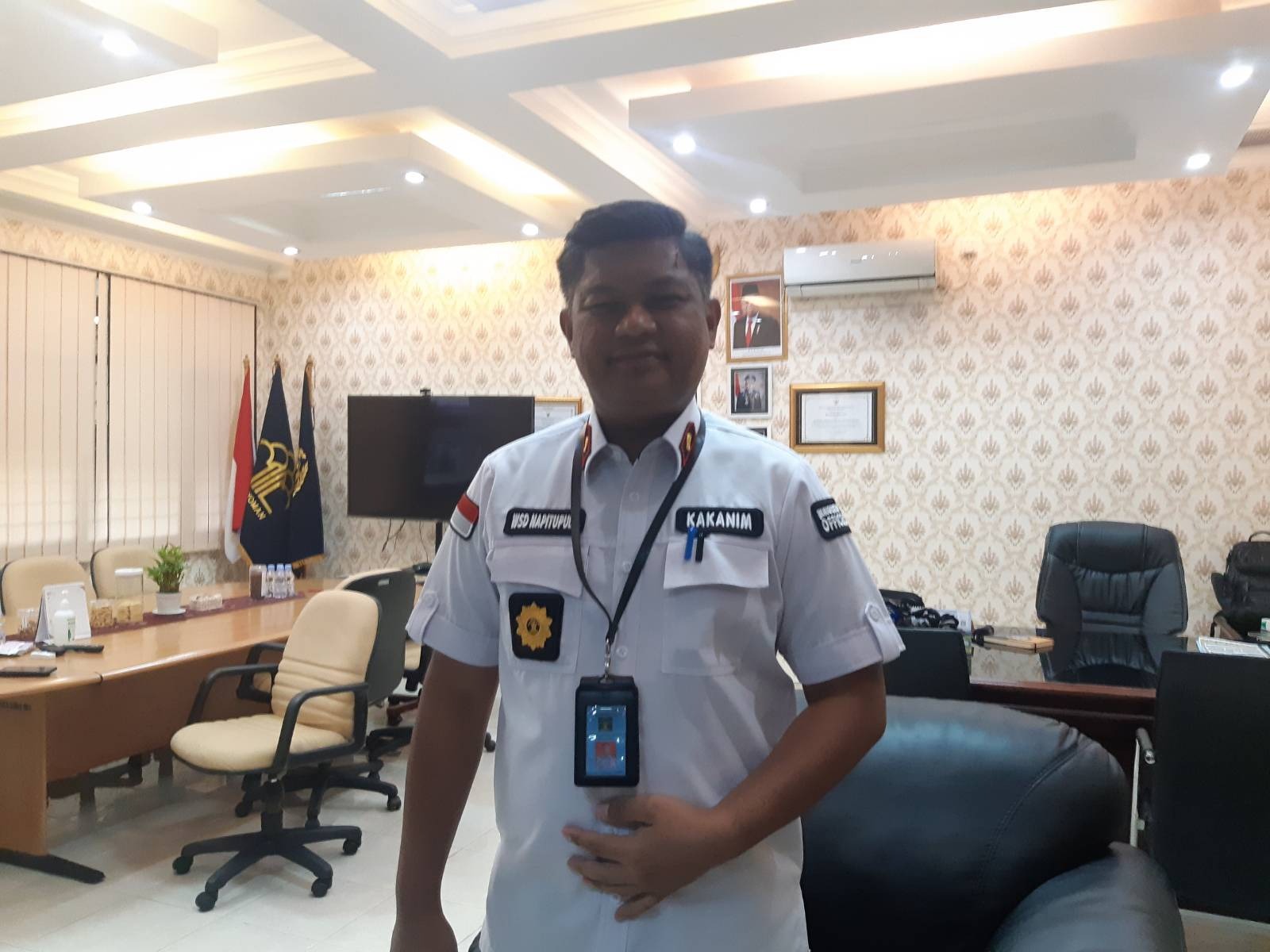 Kepala Kantor Imigrasi Kelas 1 Samarinda, Washington Saut Dompak Napitupulu. (Tim KJI)